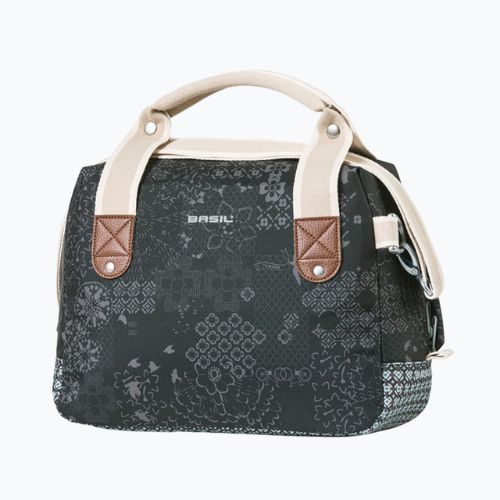 Basil Boheme City Bike Handlebar Bag 8 l medžio anglies spalvos