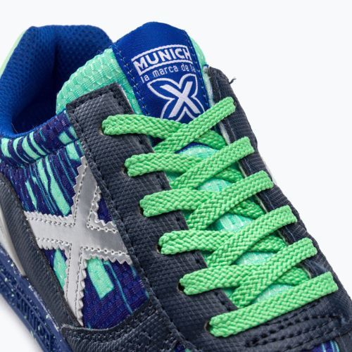 Vaikiški futbolo bateliai MUNICH G-3 Kid Indoor mėlyni