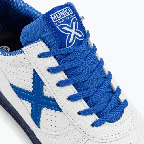 Vaikiški futbolo bateliai MUNICH G-3 Kid Profit balti