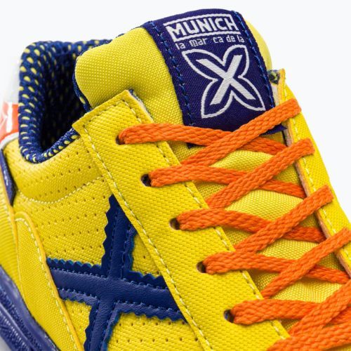 Vaikiški futbolo bateliai MUNICH G-3 Kid Profit yellow