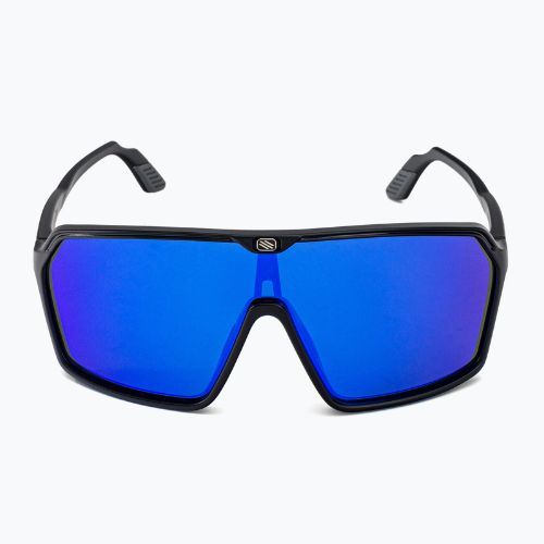 Rudy Project Spinshield juodi matiniai/multilazeriniai mėlyni dviratininkų akiniai SP7239060002