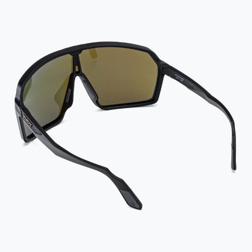 Rudy Project Spinshield juodi matiniai/multilazeriniai mėlyni dviratininkų akiniai SP7239060002