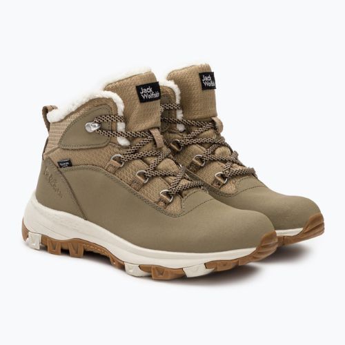 Jack Wolfskin moteriški trekingo batai Everquest Texapore Mid beige 4053581_5227