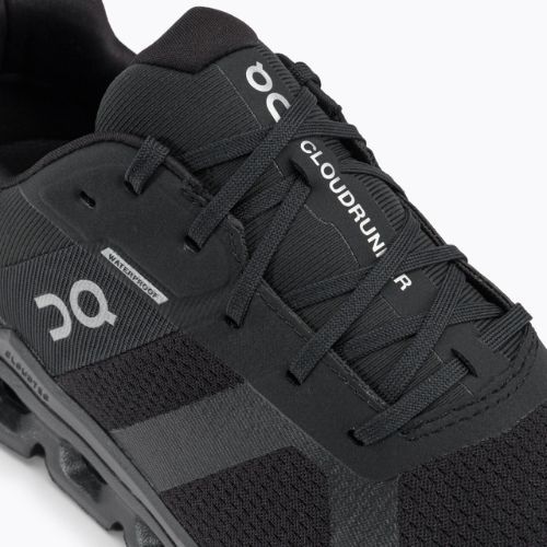 Vyriški bėgimo bateliai On Cloudrunner Waterproof black 5298639