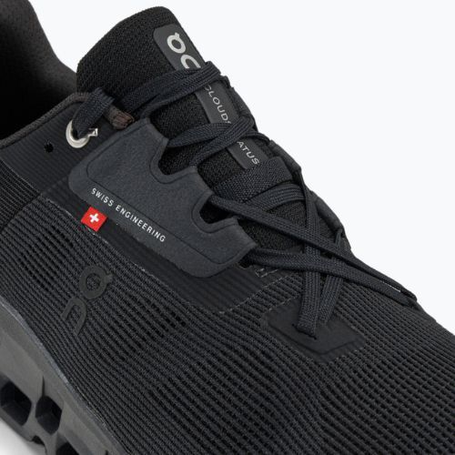 Vyriški bėgimo bateliai On Cloudstratus black 3999214