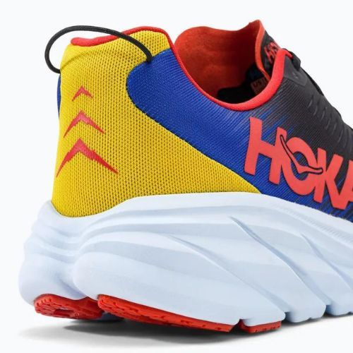 HOKA vyriški bėgimo bateliai Rincon 3 black-blue 1119395-BDGB