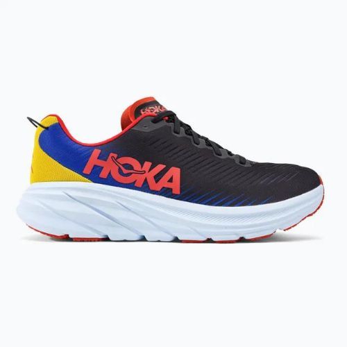 HOKA vyriški bėgimo bateliai Rincon 3 black-blue 1119395-BDGB