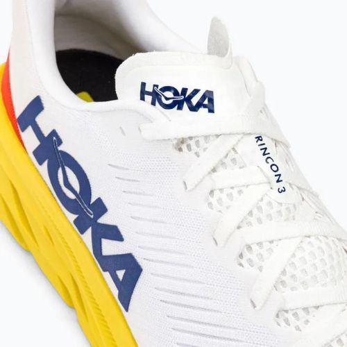 HOKA vyriški bėgimo bateliai Rincon 3 white 1119395-WEGG