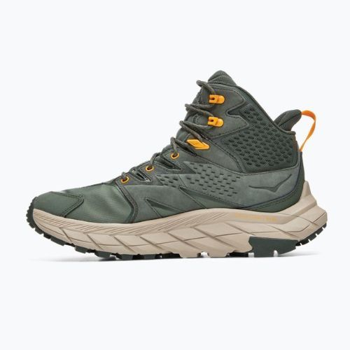 Vyriški turistiniai batai HOKA Anacapa Mid GTX thyme/radiant yellow