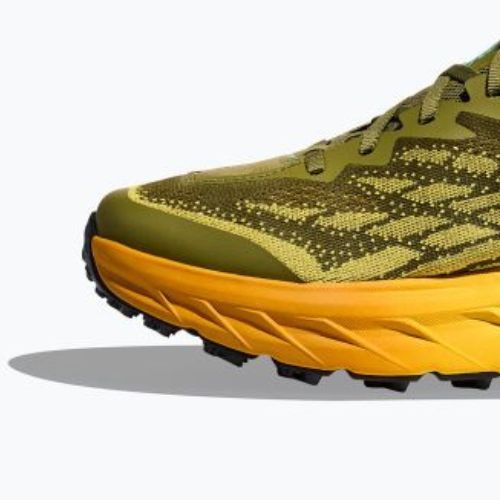 HOKA Speedgoat 5 vyriški bėgimo bateliai green-yellow 1123157-APFR