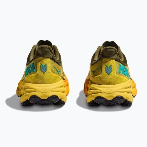 HOKA Speedgoat 5 vyriški bėgimo bateliai green-yellow 1123157-APFR