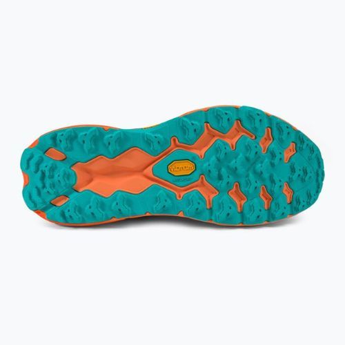 HOKA Speedgoat 5 vyriški bėgimo bateliai green-orange 1123157-TMOR