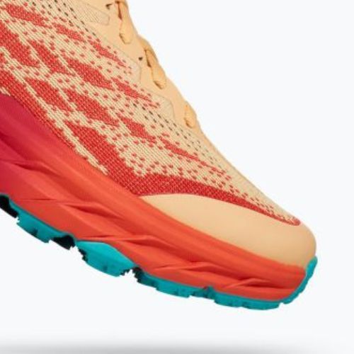 Moteriški bėgimo bateliai HOKA Speedgoat 5 impala/flame 1123158-IFLM