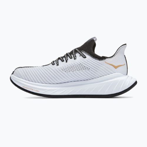 HOKA vyriški bėgimo bateliai Carbon X 3 black and white 1123192-BWHT