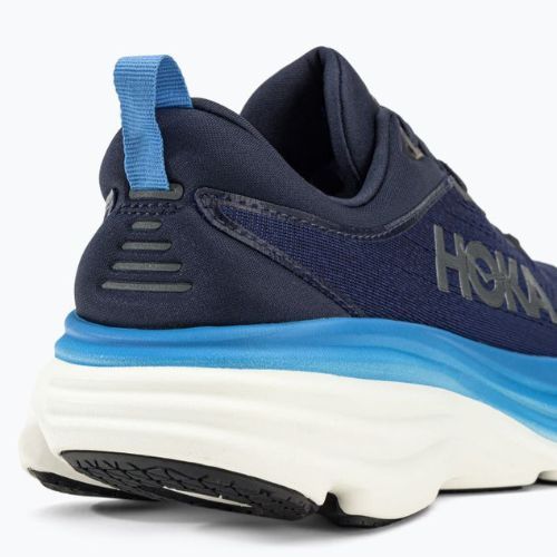 HOKA Bondi 8 vyriški bėgimo bateliai tamsiai mėlyni 1123202-OSAA
