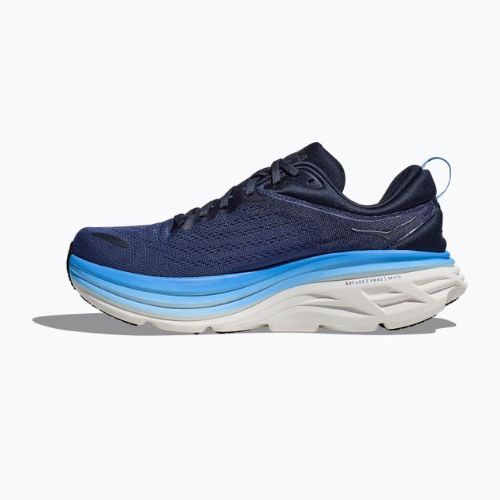 HOKA Bondi 8 vyriški bėgimo bateliai tamsiai mėlyni 1123202-OSAA