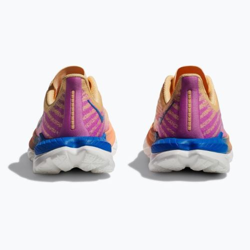 Moteriški bėgimo bateliai HOKA Mach 5 orange-purple 1127894-ICYC