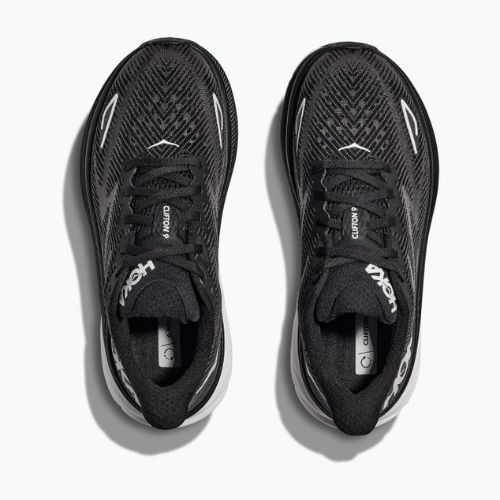 HOKA vyriški bėgimo bateliai Clifton 9 black 1127895-BWHT