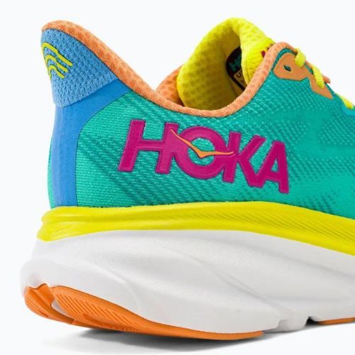 HOKA vyriški bėgimo bateliai Clifton 9 green 1127895-CEPR