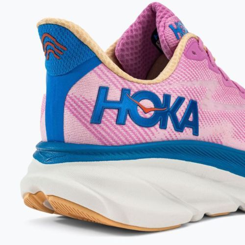 Moteriški bėgimo bateliai HOKA Clifton 9 pink 1127896-CSLC