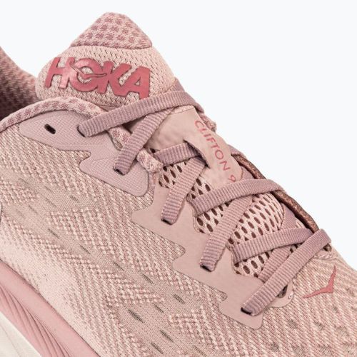 Moteriški bėgimo bateliai HOKA Clifton 9 pink 1127896-PMPW