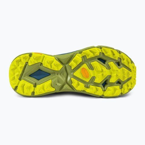HOKA vyriški bėgimo bateliai Mafate Speed 4 blue/yellow 1129930-SBDCT