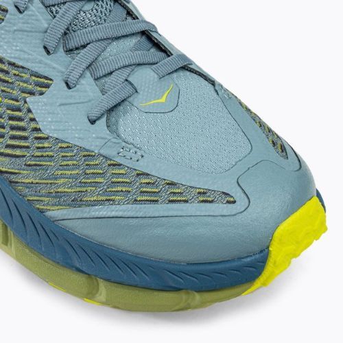 HOKA vyriški bėgimo bateliai Mafate Speed 4 blue/yellow 1129930-SBDCT