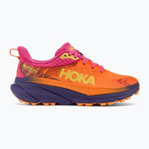 Moteriški bėgimo bateliai HOKA Challenger ATR 7 GTX orange-pink 1134502-VOPY