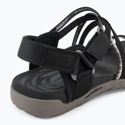 Merrell Terran 3 Cush Lattice moteriški žygio sandalai juodi J002712