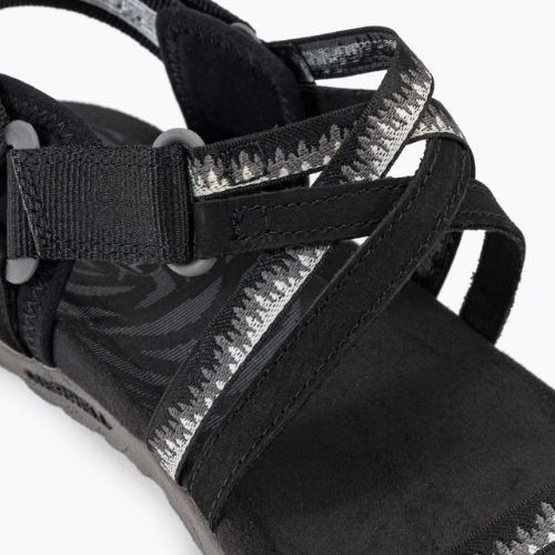 Merrell Terran 3 Cush Lattice moteriški žygio sandalai juodi J002712