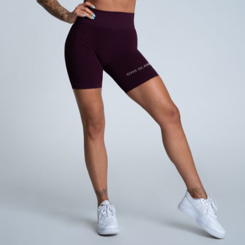 Moteriški treniruočių baikeriai Gym Glamour Push Up Grape 318