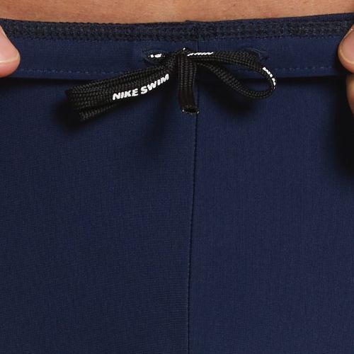 Vyriški Nike Reflect Logo Square Leg maudymosi bokseriai tamsiai mėlyni NESSC583-440