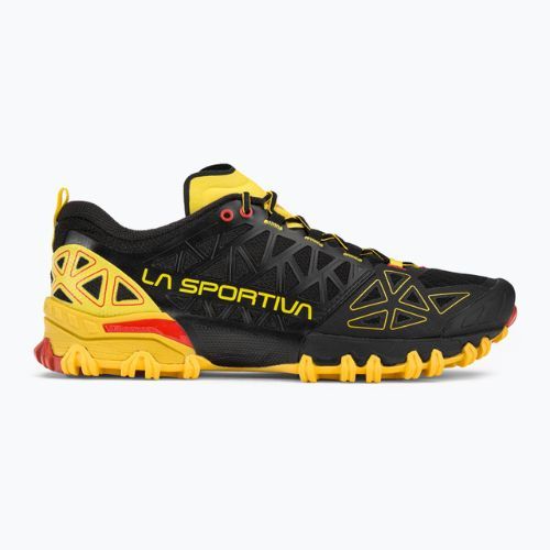 La Sportiva Bushido II vyriški bėgimo bateliai black/yellow 36S999100