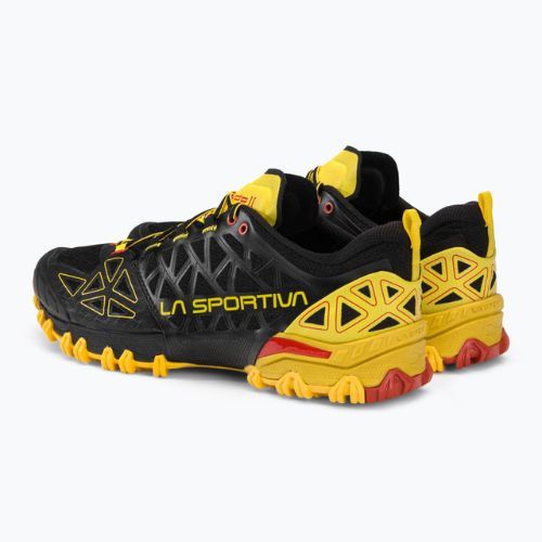 La Sportiva Bushido II vyriški bėgimo bateliai black/yellow 36S999100