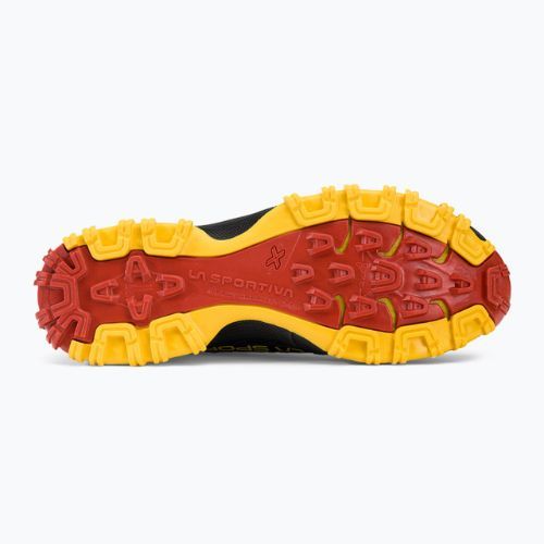 La Sportiva Bushido II vyriški bėgimo bateliai black/yellow 36S999100