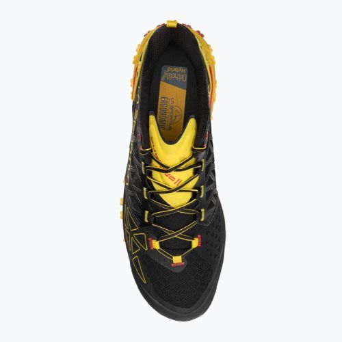 La Sportiva Bushido II vyriški bėgimo bateliai black/yellow 36S999100