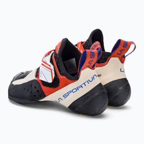 La Sportiva Solution moteriški laipiojimo bateliai white-orange 20H000203