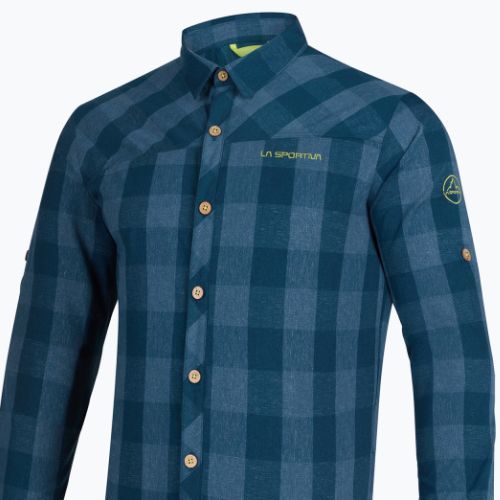 Vyriški trekingo marškinėliai La Sportiva Andes blue F11639729