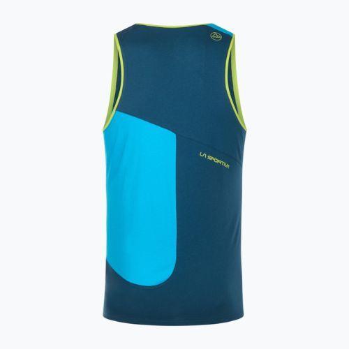 Vyriški alpinistiniai marškinėliai La Sportiva Dude Tank blue N43639637