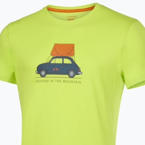 La Sportiva vyriški alpinistiniai marškinėliai Cinquecento green N55729729