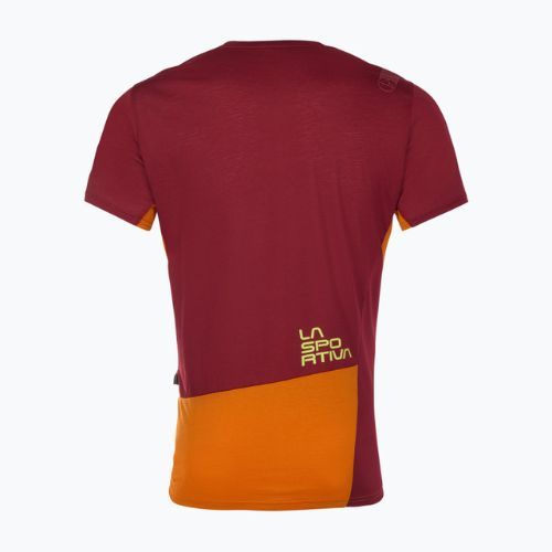 La Sportiva vyriški alpinistiniai marškinėliai Grip orange-red N87208320