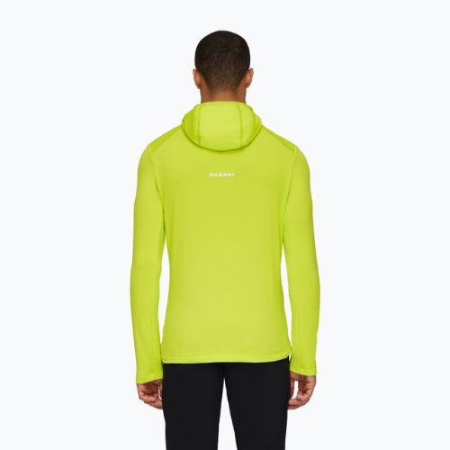 Vyriškas džemperis Mammut Aconcagua Light ML su gobtuvu, žalias