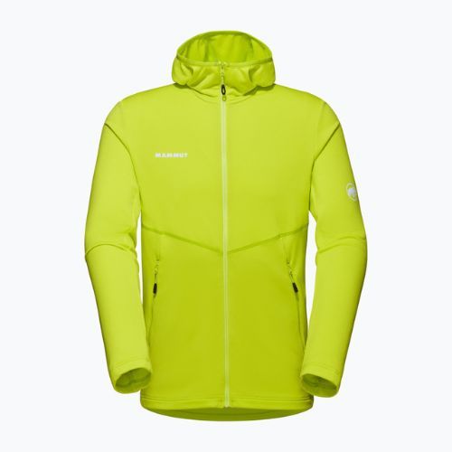 Vyriškas džemperis Mammut Aconcagua Light ML su gobtuvu, žalias