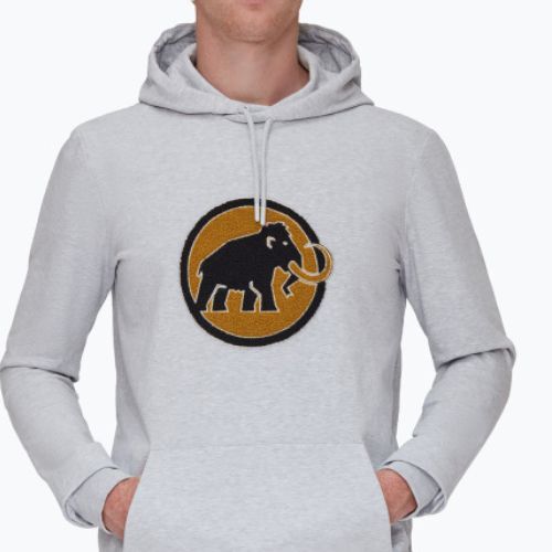 Mammut ML Hoody Circle pilkas vyriškas trekingo džemperis