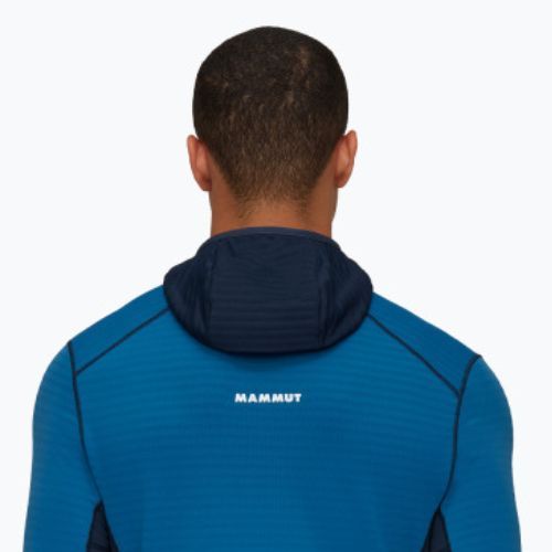 Mammut vyriškas vilnonis džemperis Taiss Light ML su gobtuvu, mėlynas 1014-04530-50554-114