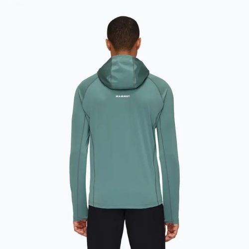 Mammut Selun FL Sun Hoody vyriški trekingo marškinėliai žali 1016-01420-40236-114