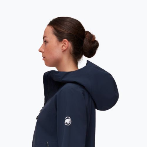 Mammut Alto Guide HS Moteriška striukė nuo lietaus su gobtuvu tamsiai mėlyna 1010-29570-5118-113