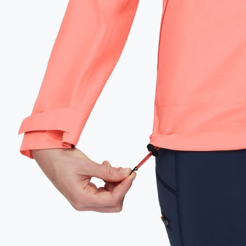 Mammut Convey Tour HS moteriška striukė nuo lietaus rožinė 1010-27851-3747-114