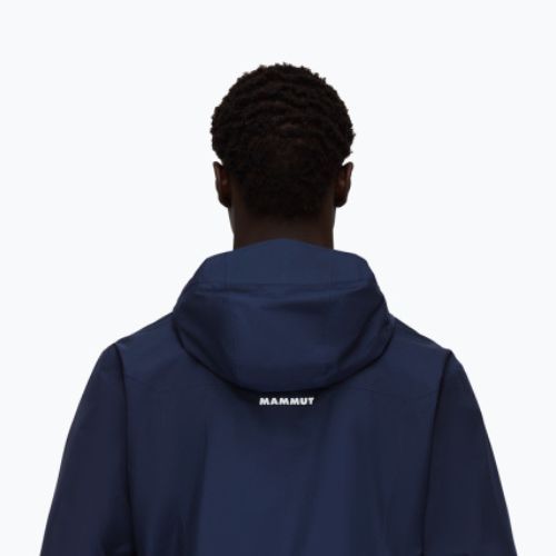 Mammut Convey Tour HS Vyriška striukė nuo lietaus su gobtuvu tamsiai mėlyna