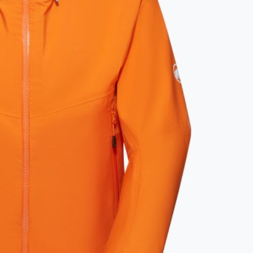 Mammut Crater HS Vyriška striukė nuo lietaus su gobtuvu oranžinė 1010-27700-2258-114